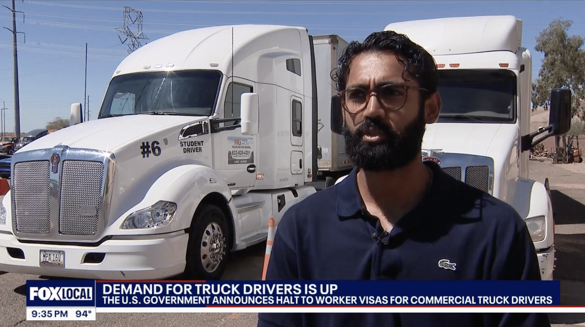 MG Truck Driving School - Glendale