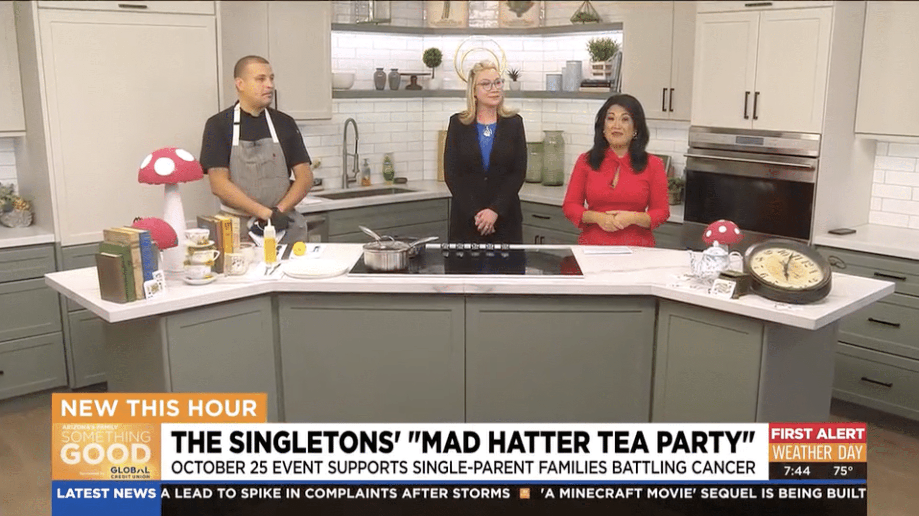 Mad Hatter-themed event to help single-parent families battling cancer in Phoenix