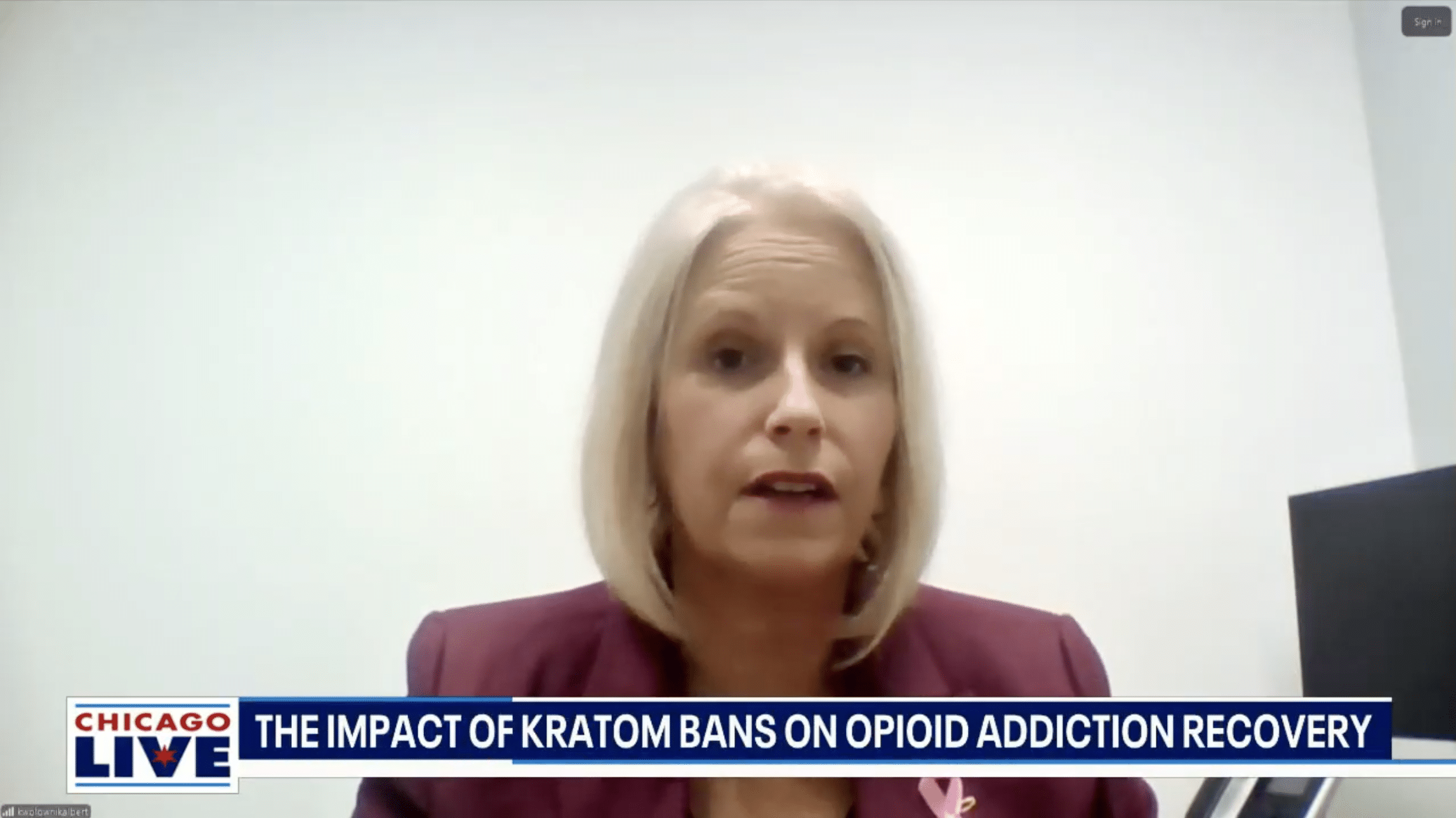FOX 32 Chicago Featured Recovery Centers of America’s Karen Wolownik Albert on Kratom Bans and Addiction Recovery